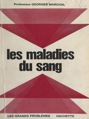 cover image of Les maladies du sang